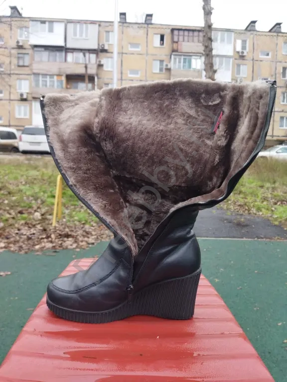 Сапоги женские 38 р. кожаные Беларусь