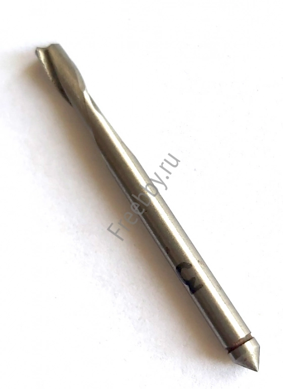 Фреза шпоночная 3 мм, ц/х, Р6М5, 37/5 мм, ГОСТ 9140-78, СССР.
