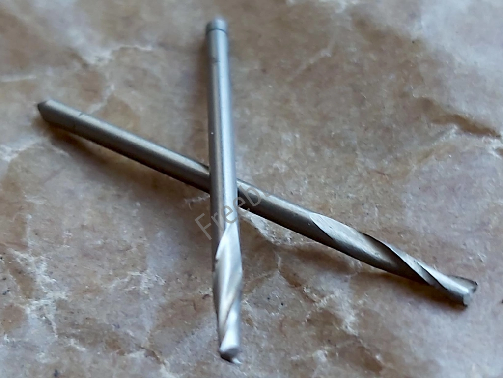 Фреза шпоночная 2 мм, ц/х, Z2, Р6М5, 36/4 мм, ГОСТ 9140-78, СССР.
