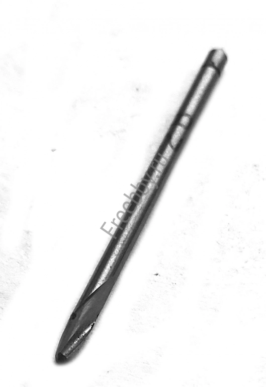 Фреза шпоночная 2 мм, ц/х, Z2, Р6М5, 36/4 мм, ГОСТ 9140-78, СССР.