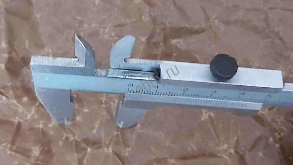 Штангенциркуль ЩЦ-1; 0-150 мм, 0,1 мм, ГОСТ 166-80, Ставрополь.