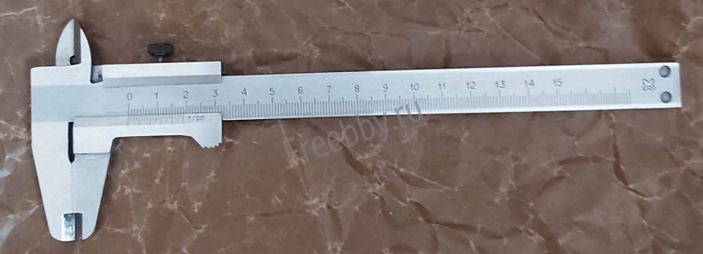 Штангенциркуль ЩЦ-1; 0-150 мм, 0,1 мм, ГОСТ 166-80, Ставрополь.
