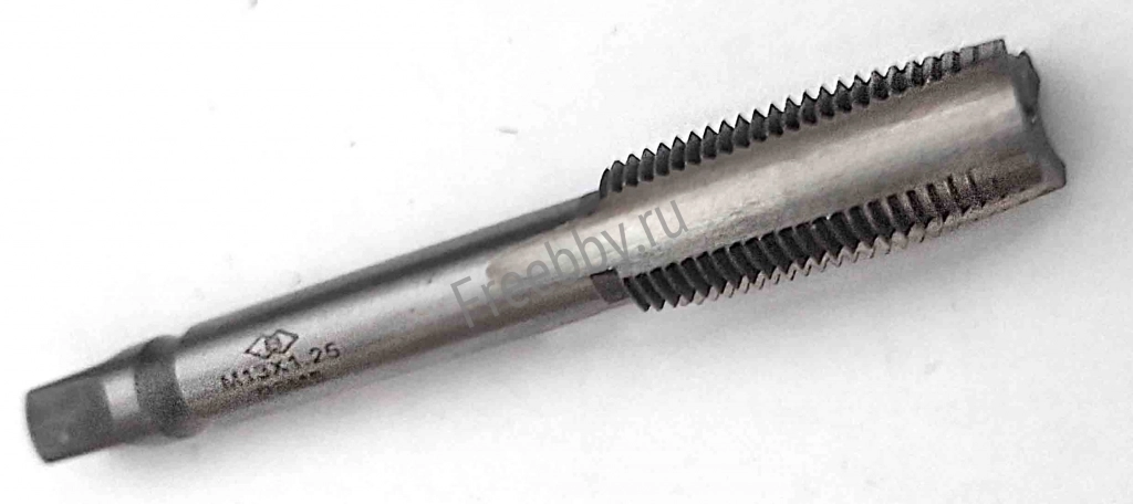 Метчик М13х1,25, м/р, Р6М5, 89/29 мм, мелкий шаг, проходной, исп 2.
