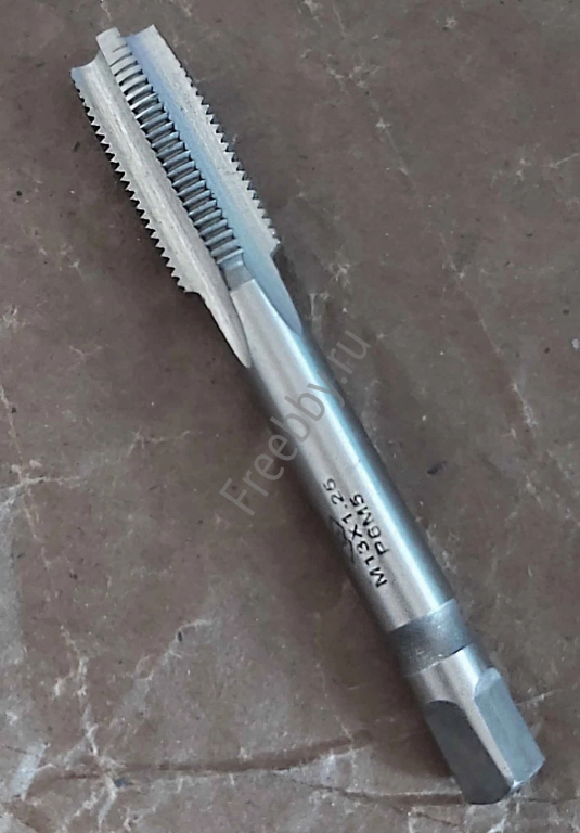 Метчик М13х1,25, м/р, Р6М5, 89/29 мм, мелкий шаг, проходной, исп 2.