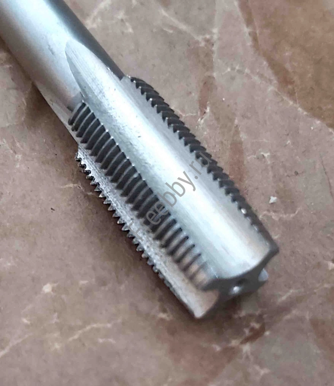Метчик М15х1,25, м/р, Р6М5, 95/30 мм, мелкий шаг, проходной, исп 2, ГО