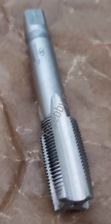 Метчик М15х1,25, м/р, Р6М5, 95/30 мм, мелкий шаг, проходной, исп 2, ГО