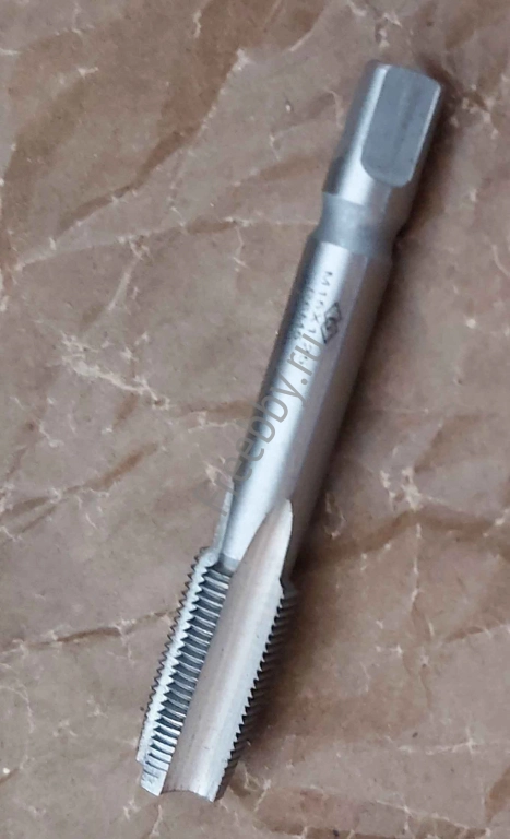 Метчик М15х1,25, м/р, Р6М5, 95/30 мм, мелкий шаг, проходной, исп 2, ГО
