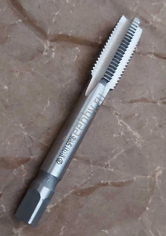 Метчик М13х1,5, м/р, Р6М5, 89/29 мм, мелкий шаг, проходной, исп 2, ГОС