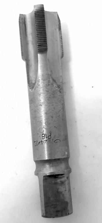 Метчик М24х1, м/р, Р18, для глухих отв, 113/33 мм,мелкий шаг, СССР.