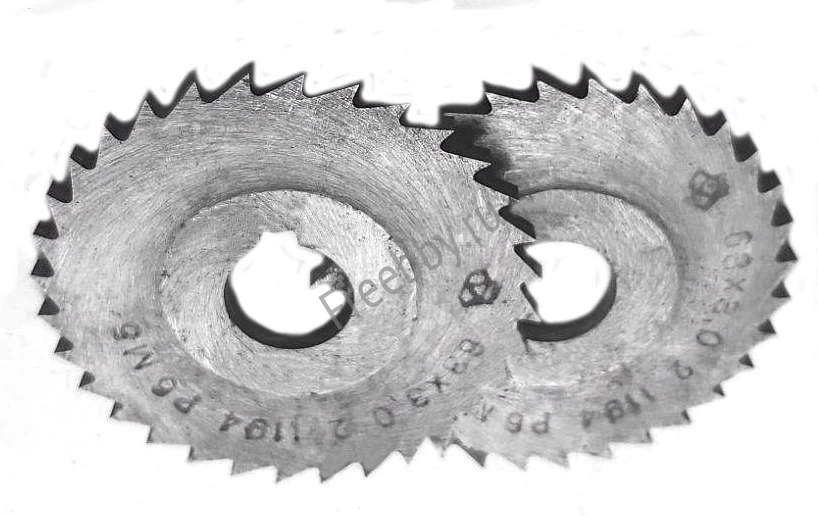 Фреза отрезная 63х3х16, Р6М5, тип 2,  Z32, 2254-1194, СССР.