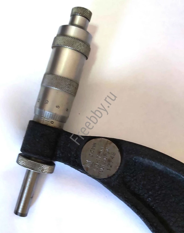 Микрометр МК150-175, гладкий, 0,01 мм, ГОСТ 6507-90, СССР.