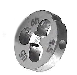 Плашка М4,5х0,5; 9ХС, мелкий шаг, 20/5 мм, ГОСТ 7740-71, СССР