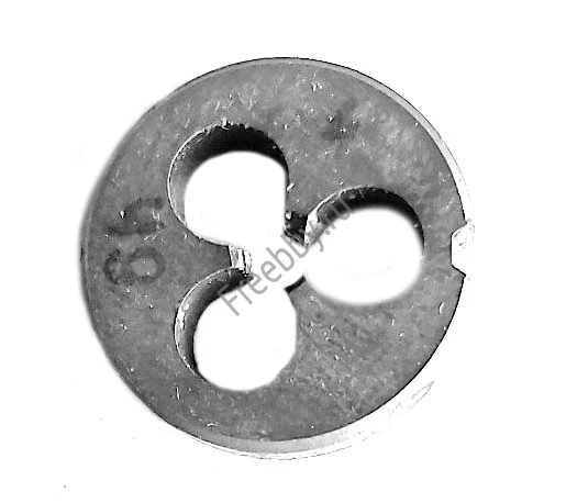 Плашка М4х0,7; 9ХС, основной шаг, 20/5 мм, ГОСТ 7740-71, СССР.
