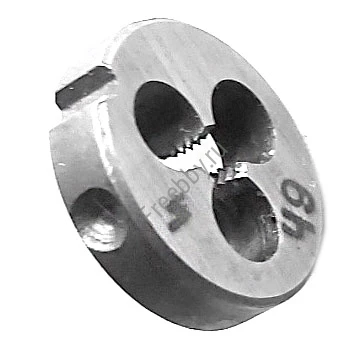 Плашка М4х0,7; 9ХС, основной шаг, 20/5 мм, ГОСТ 7740-71, СССР.