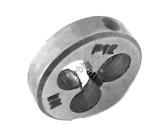 Плашка М4х0,7; Р12, основной шаг, 20/5 мм, ГОСТ 7740-71, СССР.