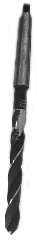 Сверло 10,2 мм, к/х, Р6М5, средняя серия, 168/87мм, КМ1, В1,  СССР.