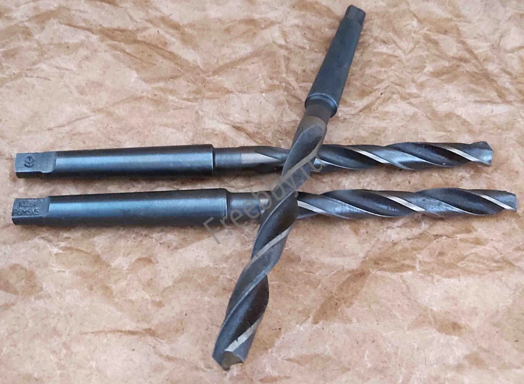 Сверло 10,2 мм, к/х, Р6М5К5, 168/87 мм, КМ1, ГОСТ 10903-77, СССР.