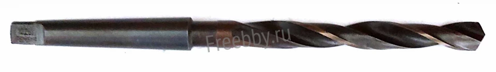 Сверло 10,2 мм, к/х, Р6М5К5, 168/87 мм, КМ1, ГОСТ 10903-77, СССР.