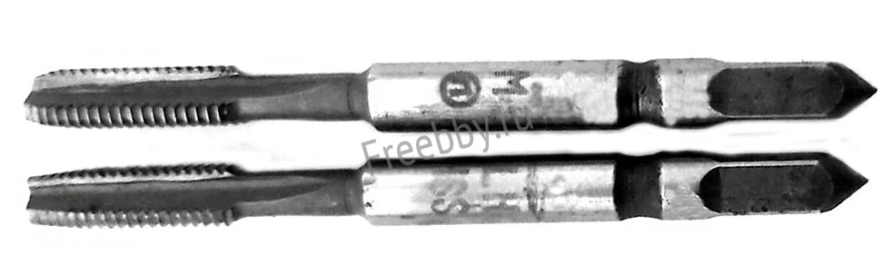 Метчик левый М5х0,8LH; к-т, Р6М5, м/р, 58/16 мм, основной шаг.