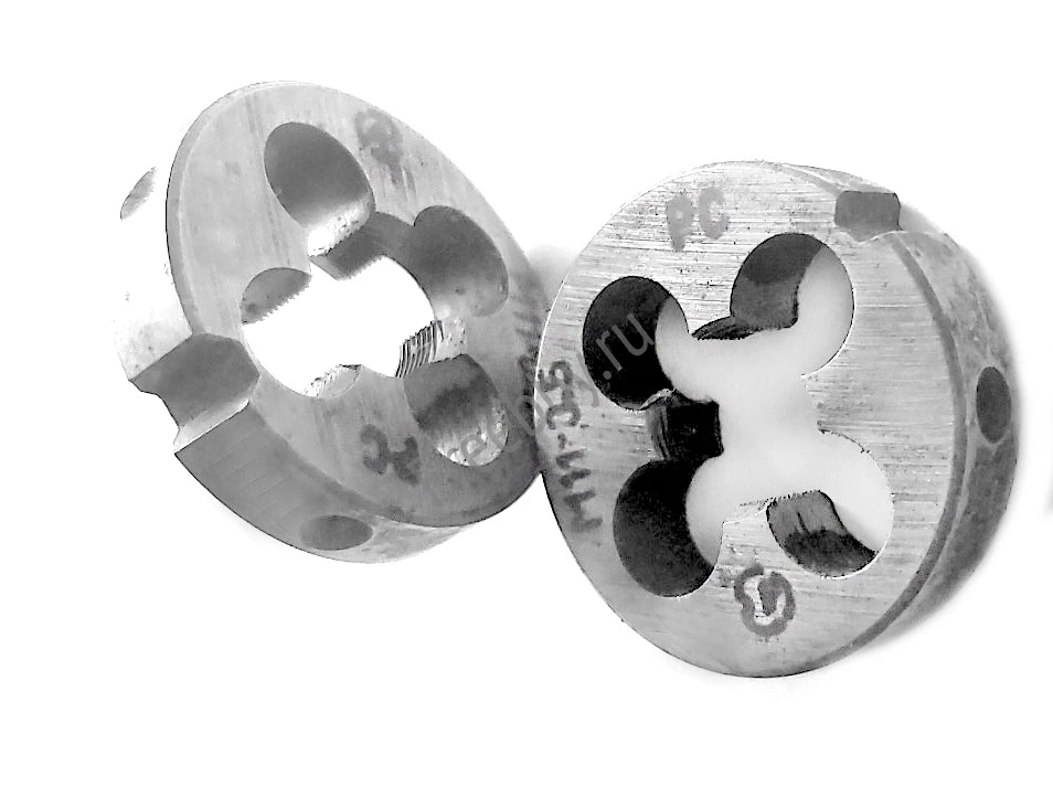 Плашка М11х0,5, 9ХС, мелкий шаг, 30/11 мм, ГОСТ 7740-71, СССР.