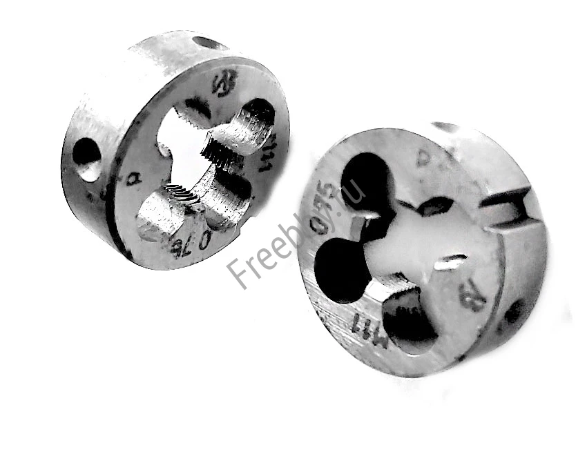 Плашка М11х0,75, 9ХС, мелкий шаг, 30/11 мм, ГОСТ 7740-71, СССР
