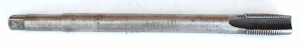 Метчик гаечный М16х1,5; Р6М5, 200/30 мм, мелкий шаг, 2640-0189, СССР.