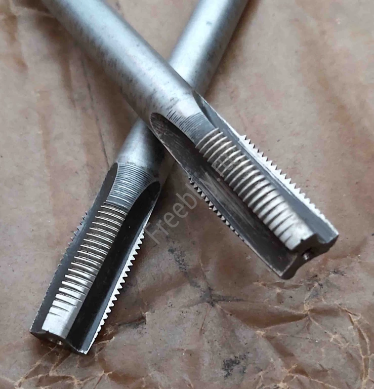 Метчик гаечный М16х1,5; Р6М5, 200/30 мм, мелкий шаг, 2640-0189, СССР.