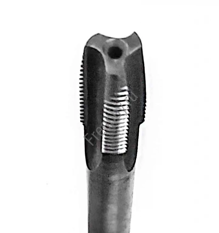 Метчик гаечный М14х1,5; Р6М5, пр хвостов, 180/30 мм, мелкий шаг, СССР.