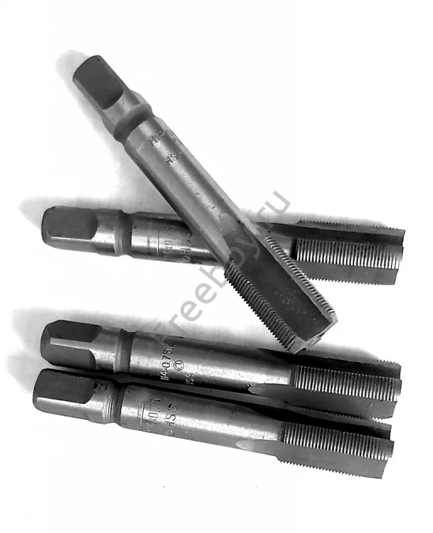 Метчик М14х0,75; к-т, м/р, Р6М5, 84/24 мм, мелкий шаг, СССР.