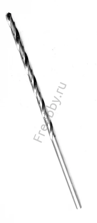 Сверло 3,5 мм, ц/х, Р6М5, длинная серия, 112/73 мм, А1,  СССР.