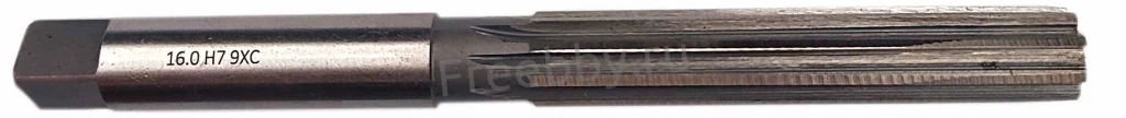 Развертка ручная 16Н7, ц/х, 9ХС, цилиндрическая, 175/87 мм, 2360-0142.